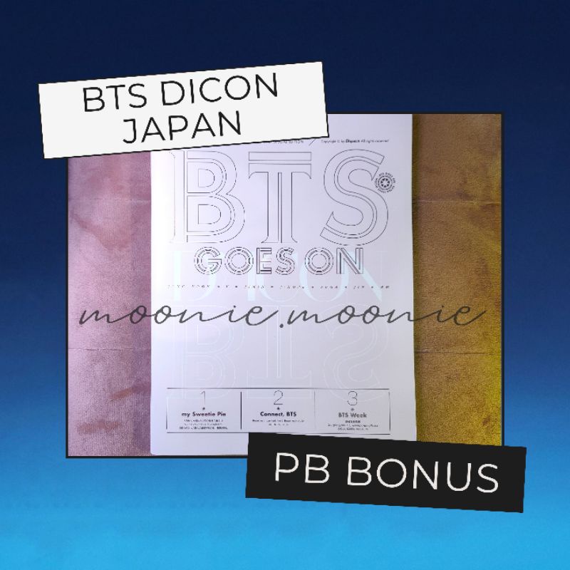 DICON JAPAN BTS - PHOTOBOOK BENEFIT