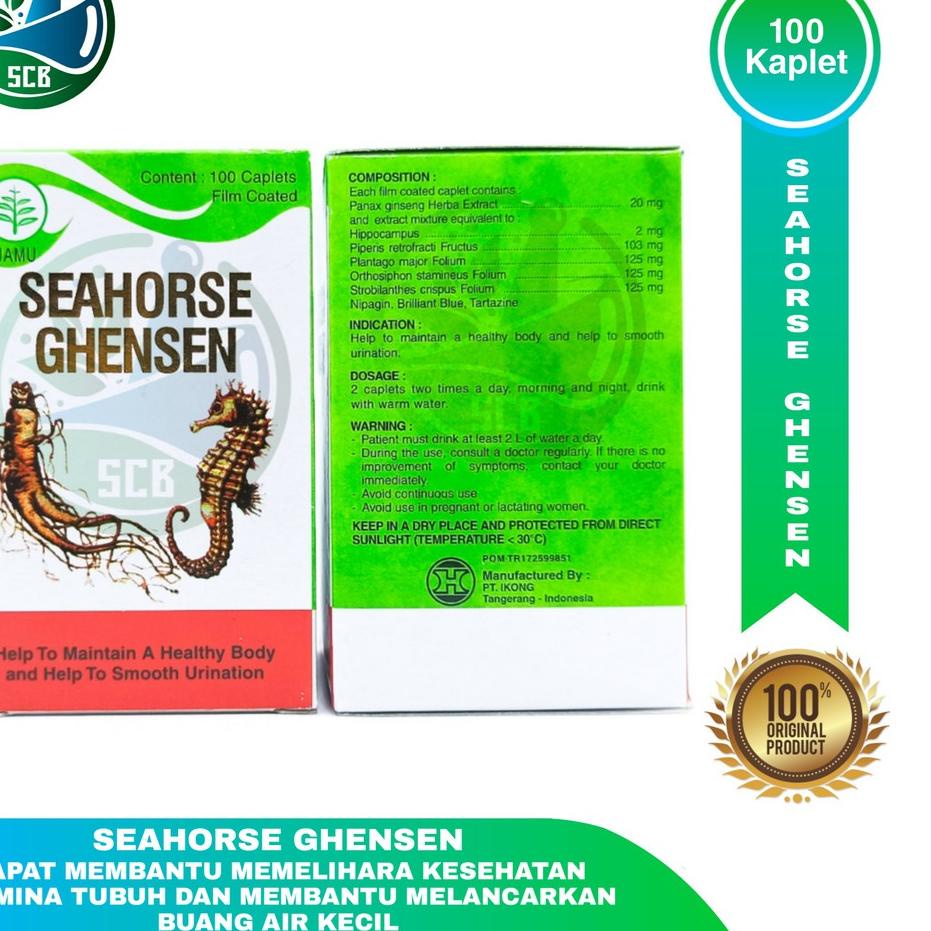 Seahorse Ghensen - Obat Sehat Ginjal .,