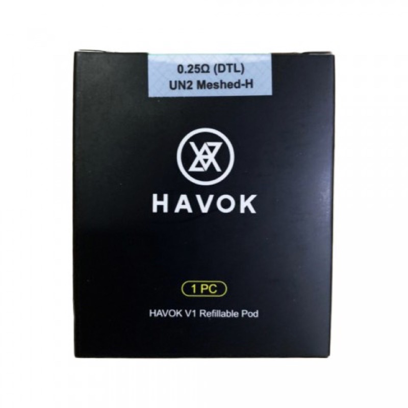 UWELL Havok V1 Pod + Coil 0.25 Ohm (1pck/pcs)