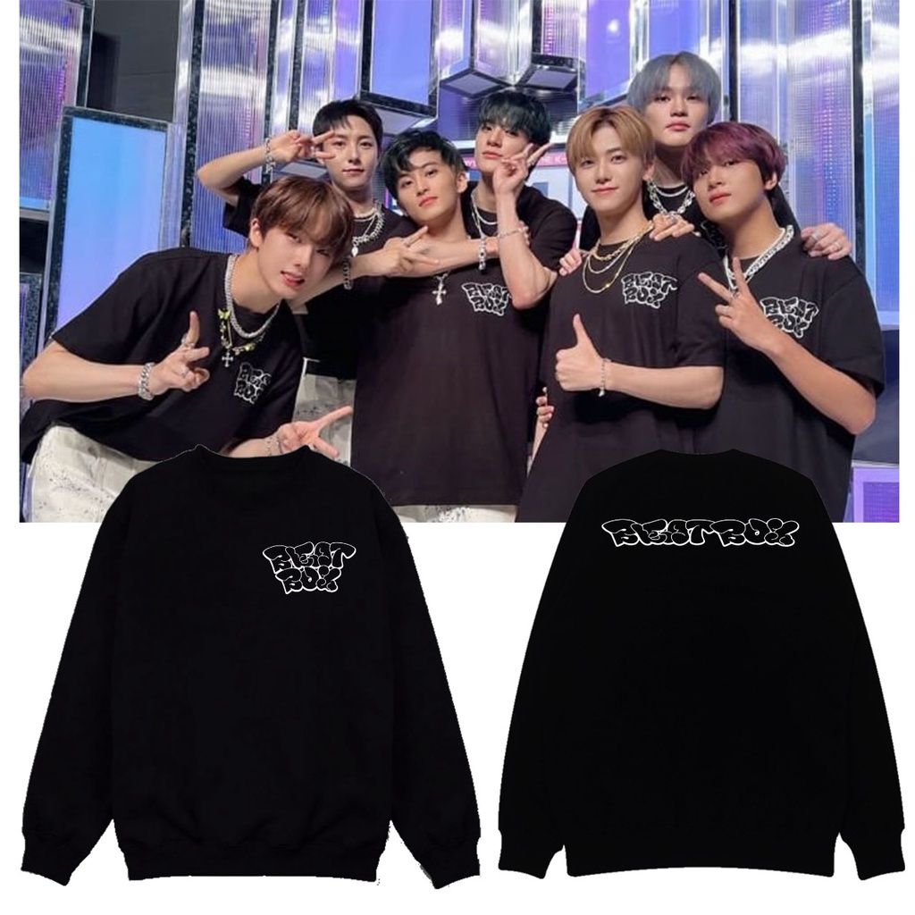 Sweater basic NCT dream beatbox sablon depan belakang