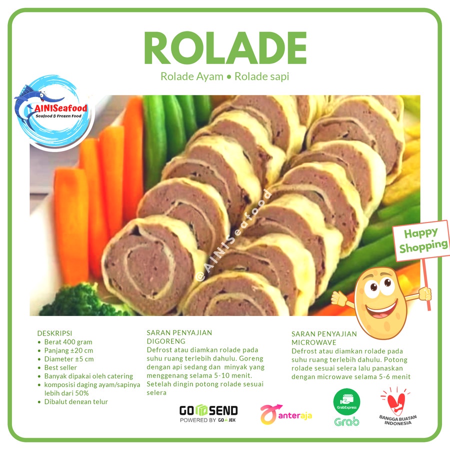 

Rolade Ayam / Sapi Fiva - Rolade Ayam