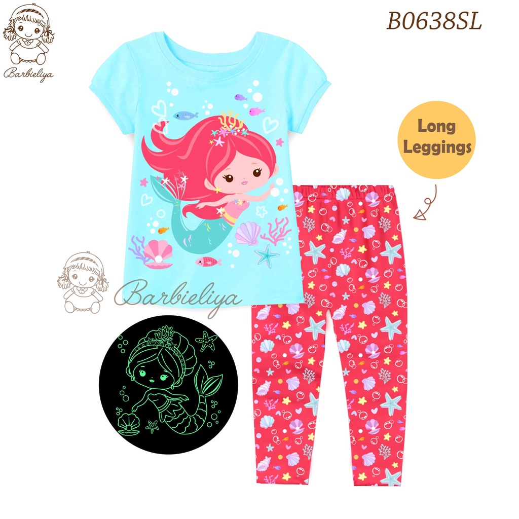 SETELAN/BAJU TIDUR/PIYAMA BARBIELIYA ANAK LAKI-LAKI/ PEREMPUAN SKU0129