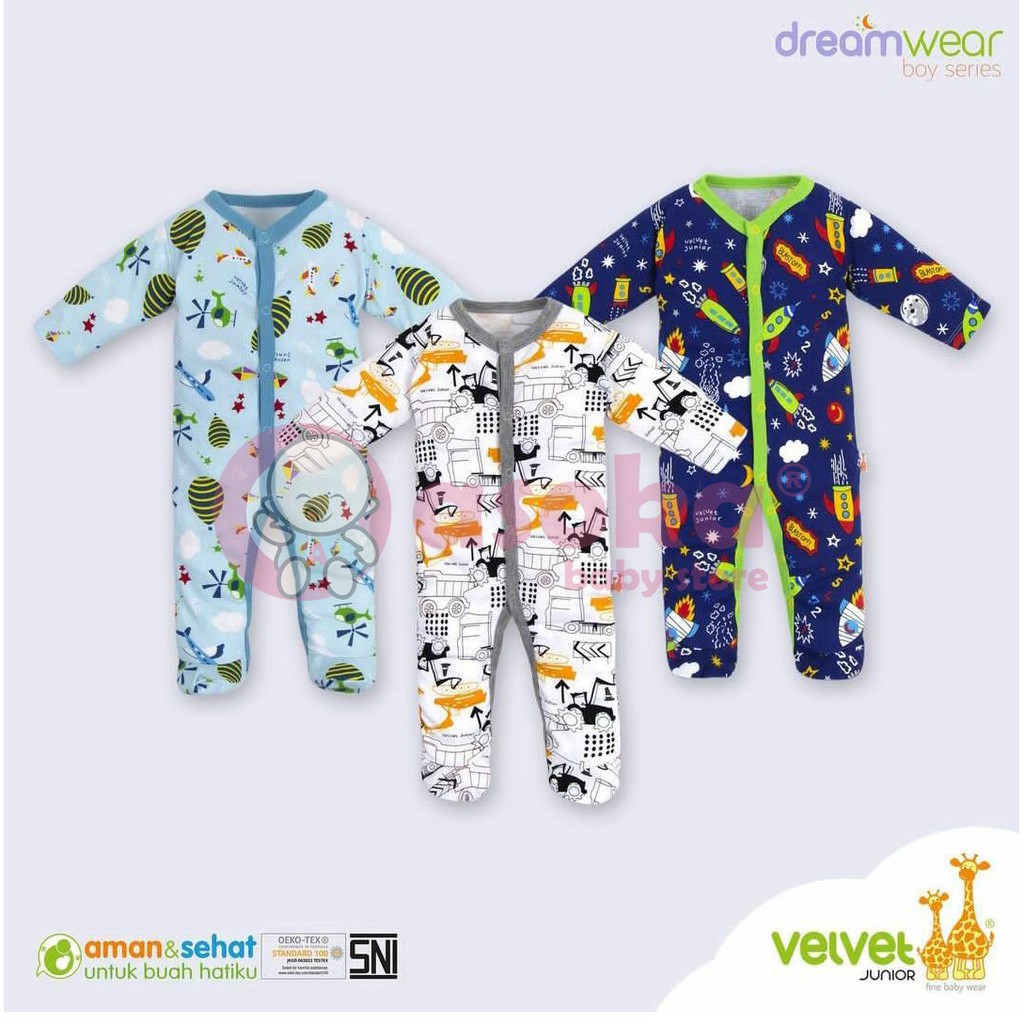 Velvet Junior Dream Wear isi 3 Boys / Cowok ASOKA