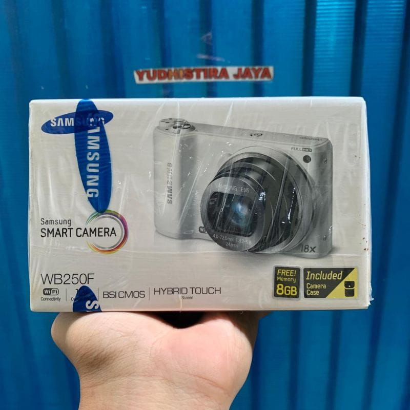 Samsung WB250F Kamera Digital WiFi Segel Resmi SEIN