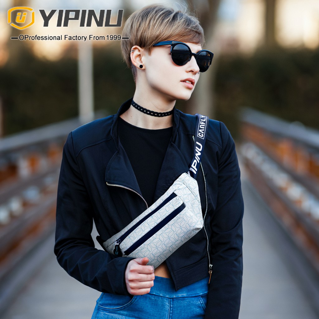 YIPINU YQM-T Tas Selempang Pria Wanita Batik Series Waistbag Waterproof WATCHKITE WKOS