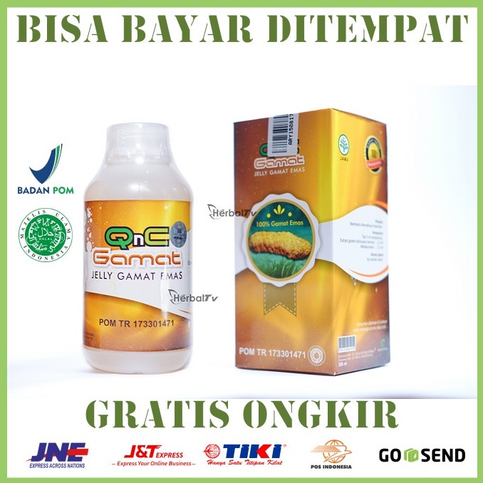 Obat Patah Tulang Qnc Jelly Gamat 100% Asli