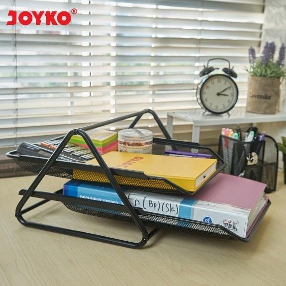 

[[COD]] Joyko Document Tray 2 Tier / Rak Dokumen 2 Tingkat Joyko BESI DT-40 KOMPLIT Kode 696