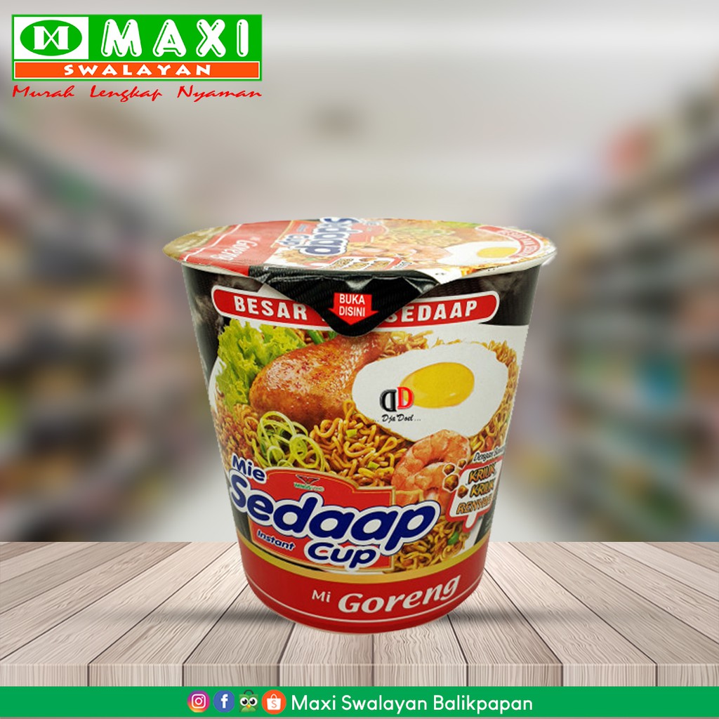 

Mie Sedaap Cup 83gr Goreng