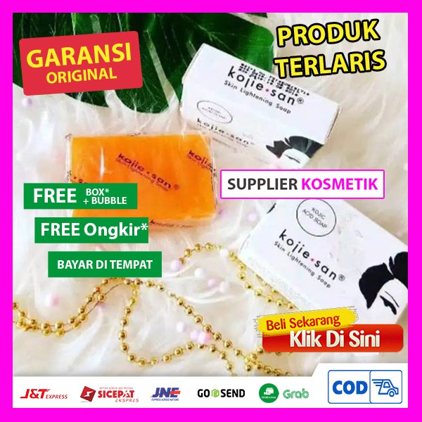 Sabun Kojie San Original Asli Ori 65gr Kojiesan Kojisan Sabun Pemutih Wajah Badan Kojic Acid Skin