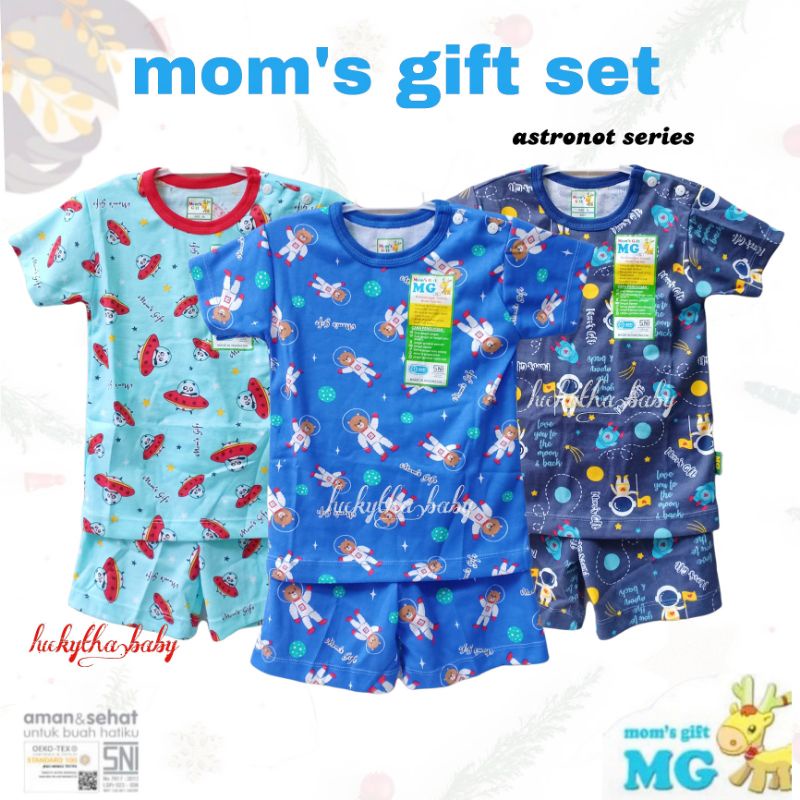 Setelan anak mom's gift Pendek elephant,scape world / Setelan bayi harian Pendek / mom gift setelan pendek/ setelan mom's gift pendek cewe cowo scape world