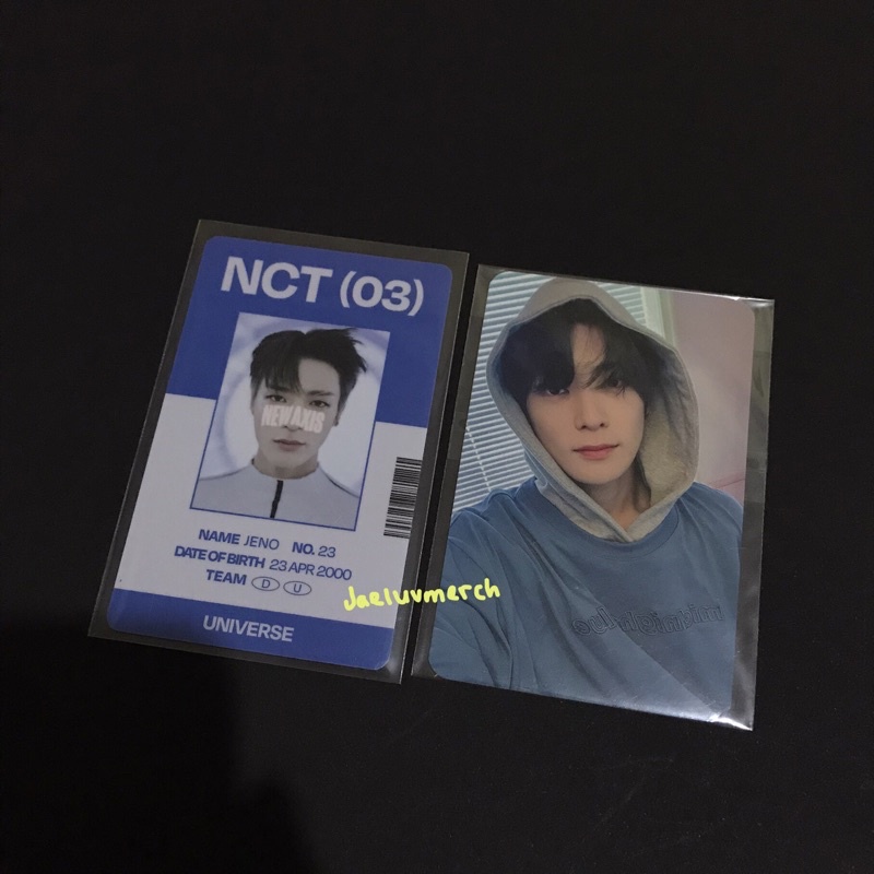 [READY] Id card universe Jeno pair Jaehyun slowacid Autumn