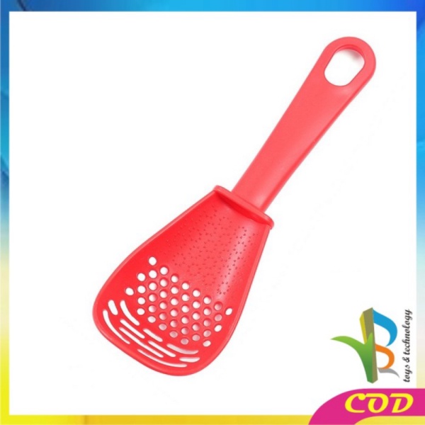 

RB-C557 Sendok Saringan Mie Penyaring Kuah Makanan / Sendok Centong Pe - Merah
