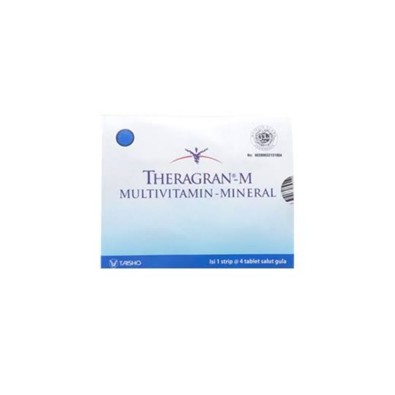 Theragran-M / Multifitamin / Theragran M Tablet - Multivitamin Dan Mineral