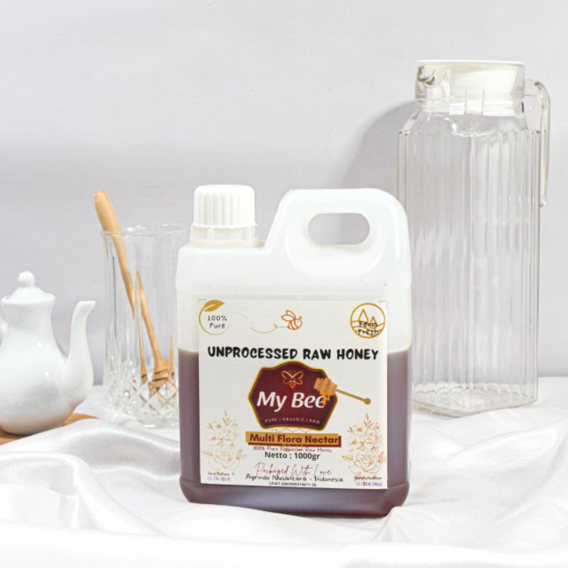 

Madu murni my bee jerigen 1kg