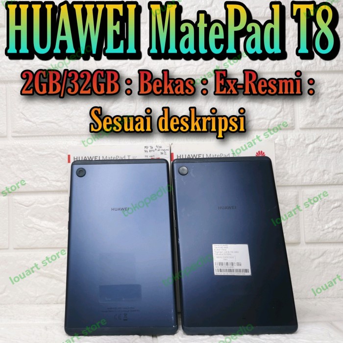[Tablet/Tab/Pad] Huawei Matepad T8 Bekas Original Tablet / Ipad / Tab / Pad / Ios /Android Second /
