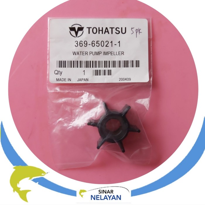 Water pump impeller / wayer Motor Tempel Tohatsu 5pk