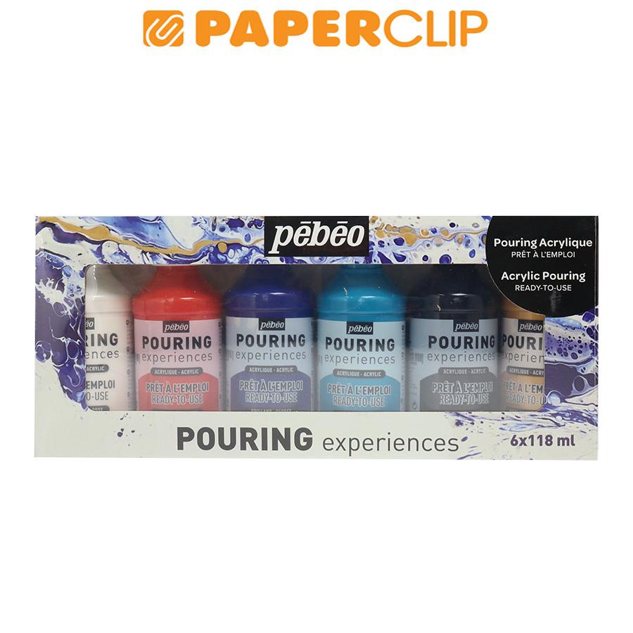 

CAT ACRYLIC PEBEO POURING EXPERIENCES SET 6X118ML 524601