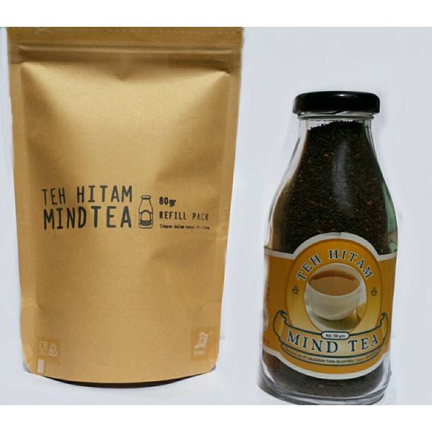 

Mindtea Teh Hitam bundling botol+Refill - tth1647