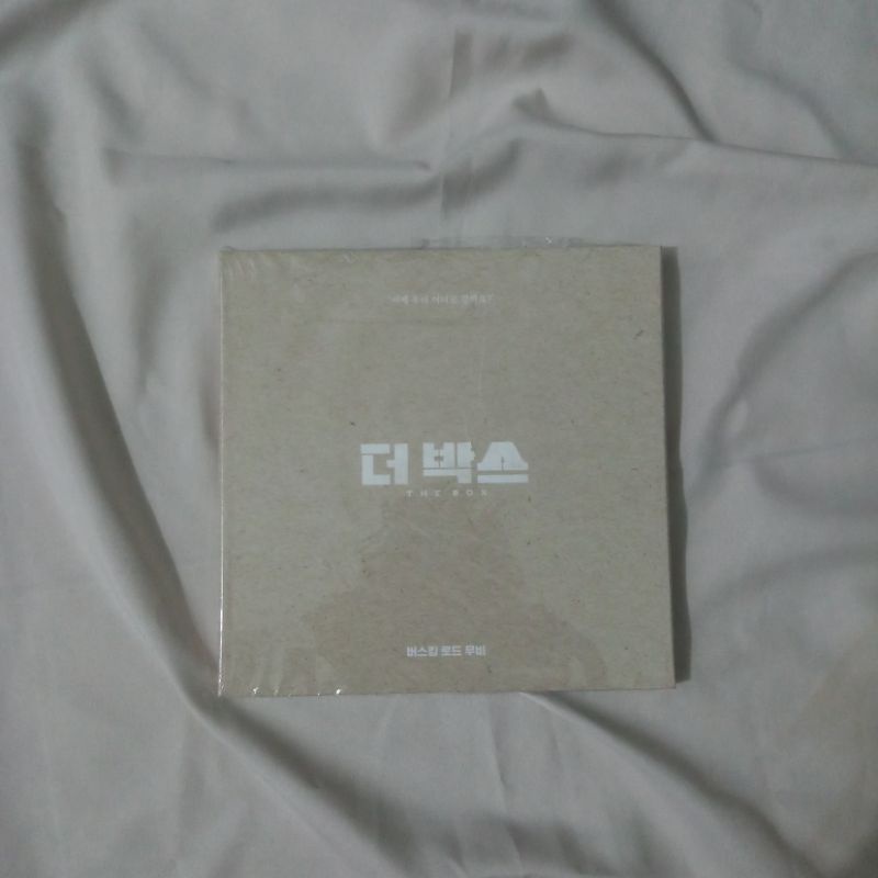 Album ost The Box chanyeol fullset unsealed