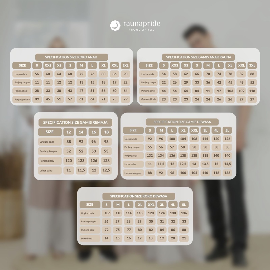 Sarimbit Rauna Couple Keluarga / SR - 02 COKLAT / RGF 02A COKLAT - RGF 02B COKLAT - RKF 02 COKLAT - RGAF 02 COKLAT - RKAF 02 COKLAT / Fashion Musli