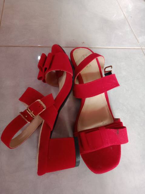 Abbel sandal red Sophie paris