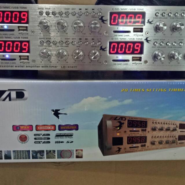 Ampli walet LAD 4141 TM LD 4141tm