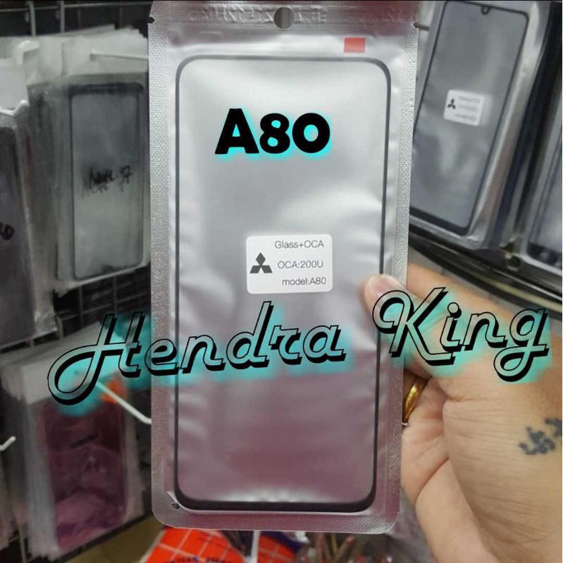 kaca lcd samsung A80