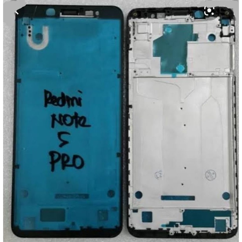 frame lcd tengah redmi note 5 pro whyred new