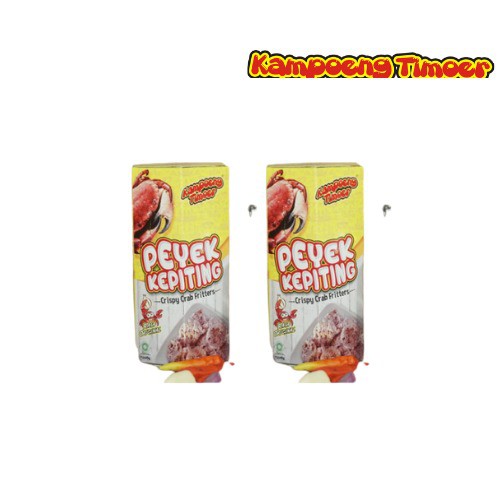 

Kampoeng Timoer - Peyek Kepiting 2 Pcs Original 40g