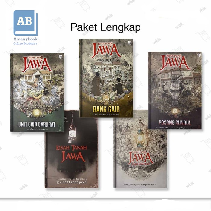 Paket 5 Novel Kisah Tanah Jawa Lengkap Shopee Indonesia