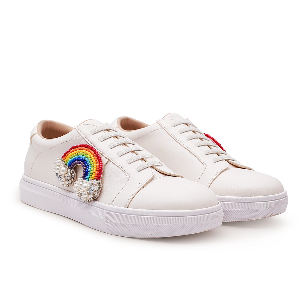 Khakikakiku Owien Rainbow Slip On