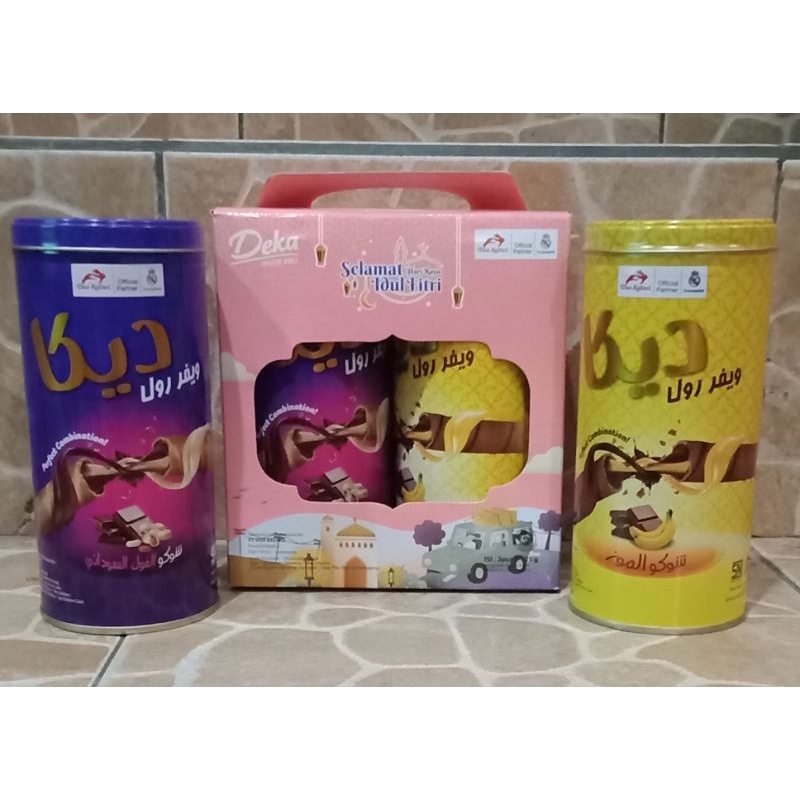 Deka wafer roll kaleng 125gr