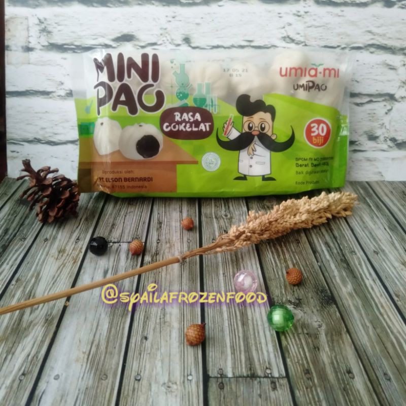 

Minipao isi coklat