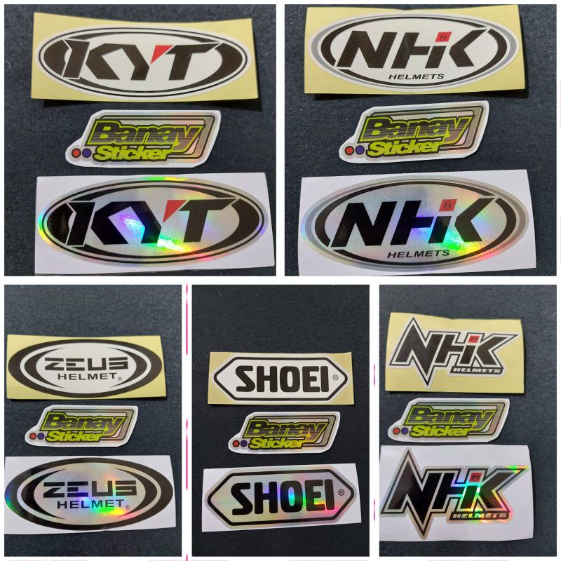 STICKER HELM STIKER HELM PRINCUTT