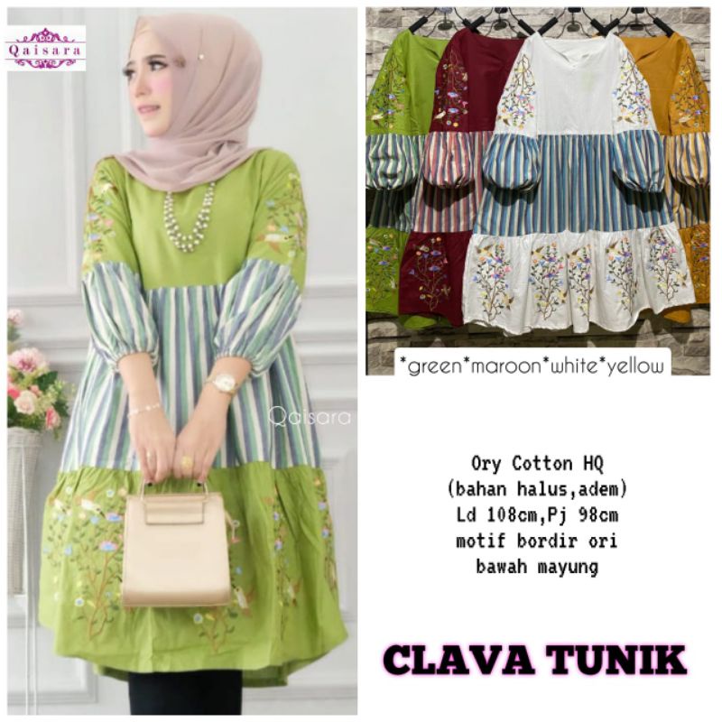 clava tunik by qaisara