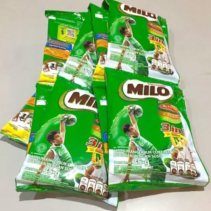 

! Susu Milo 3 In 1 Sachet 35Gr Susu Serbuk Rasa Coklat Harga Murah