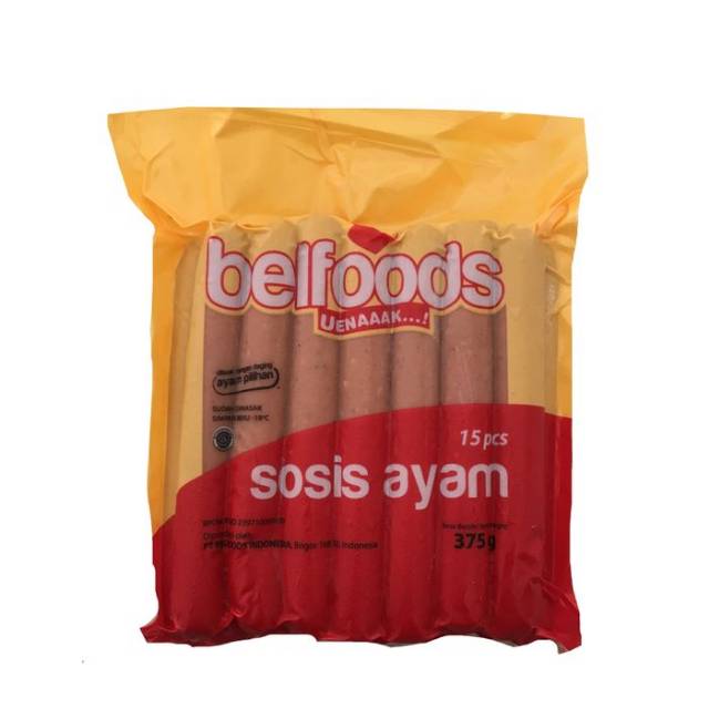 

Belfood sosis ayam 375gr