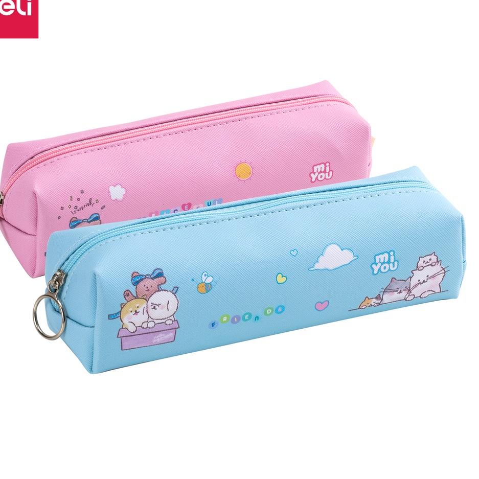 

Update! Deli Pencil Pouch / Tempat Pensil Mi You Warna Pastel Lucu 20 CM Muat Banyak EH902 ,,