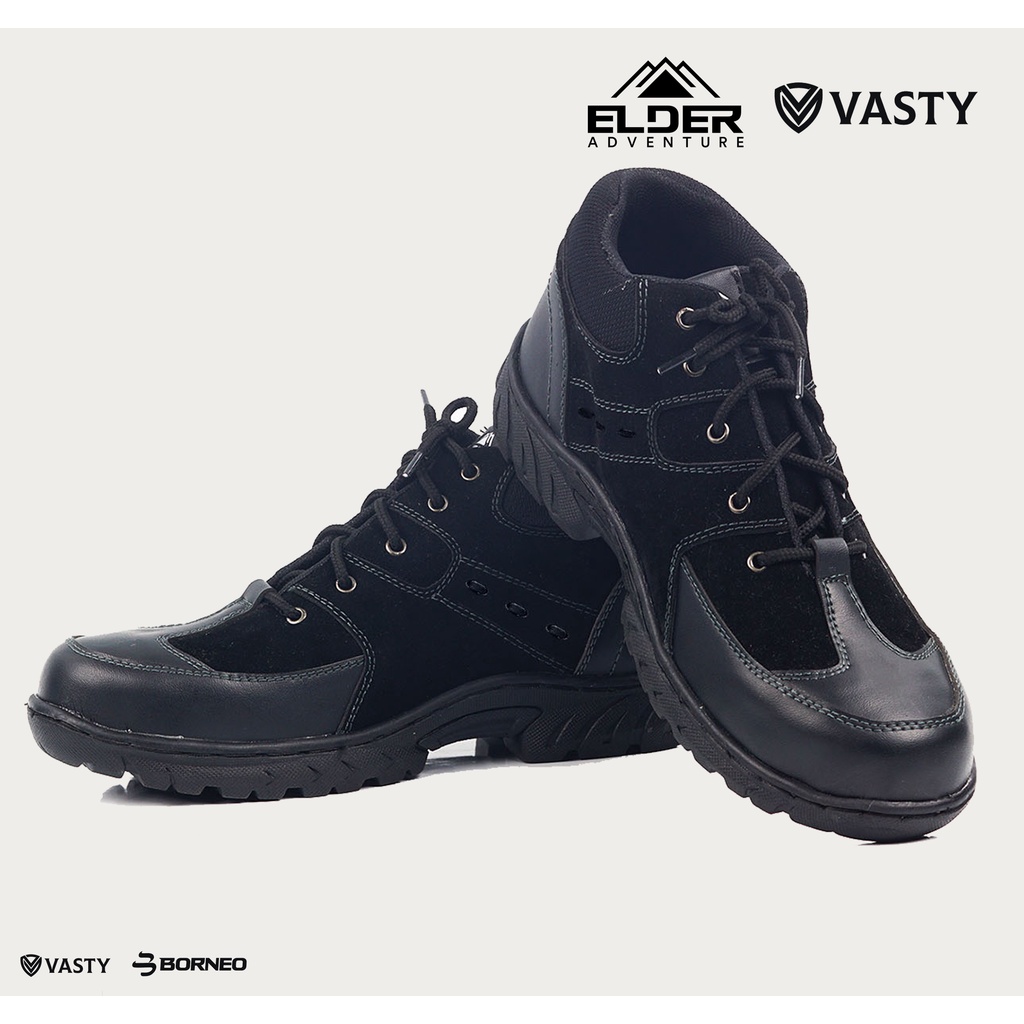 SEPATU SAFETY PRIA UJUNG BESI  VASTY El 04