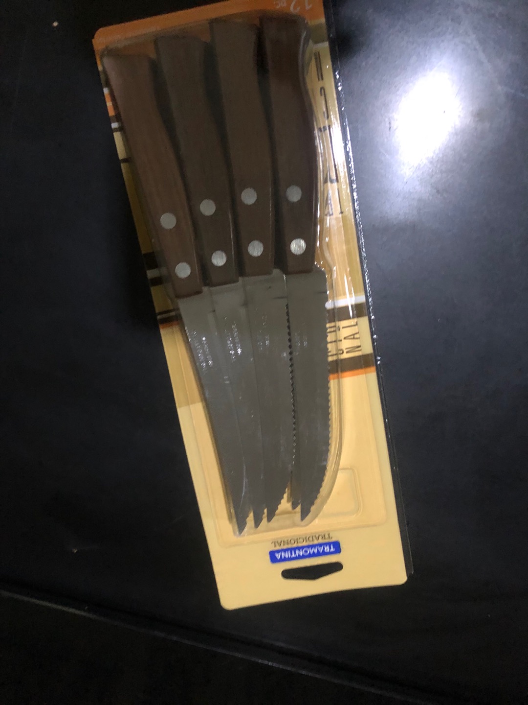 Tramontina Tradicional Pisau Steak Set [12 Pcs]