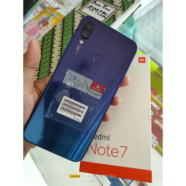 Redmi  Note 7 ram 4/64 second fullset bergaransi