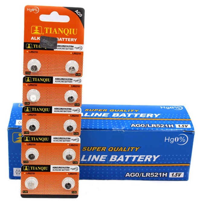 BATERAI KALKULATOR JAM TANGAN // Baterai Kancing Lithium AG0 1 PCS Murah