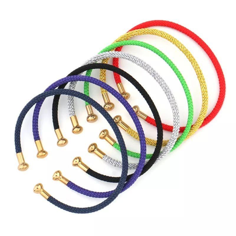 Gelang Tali Kawat Anti Air Untuk Charm Liontin Emas Model Terbaru