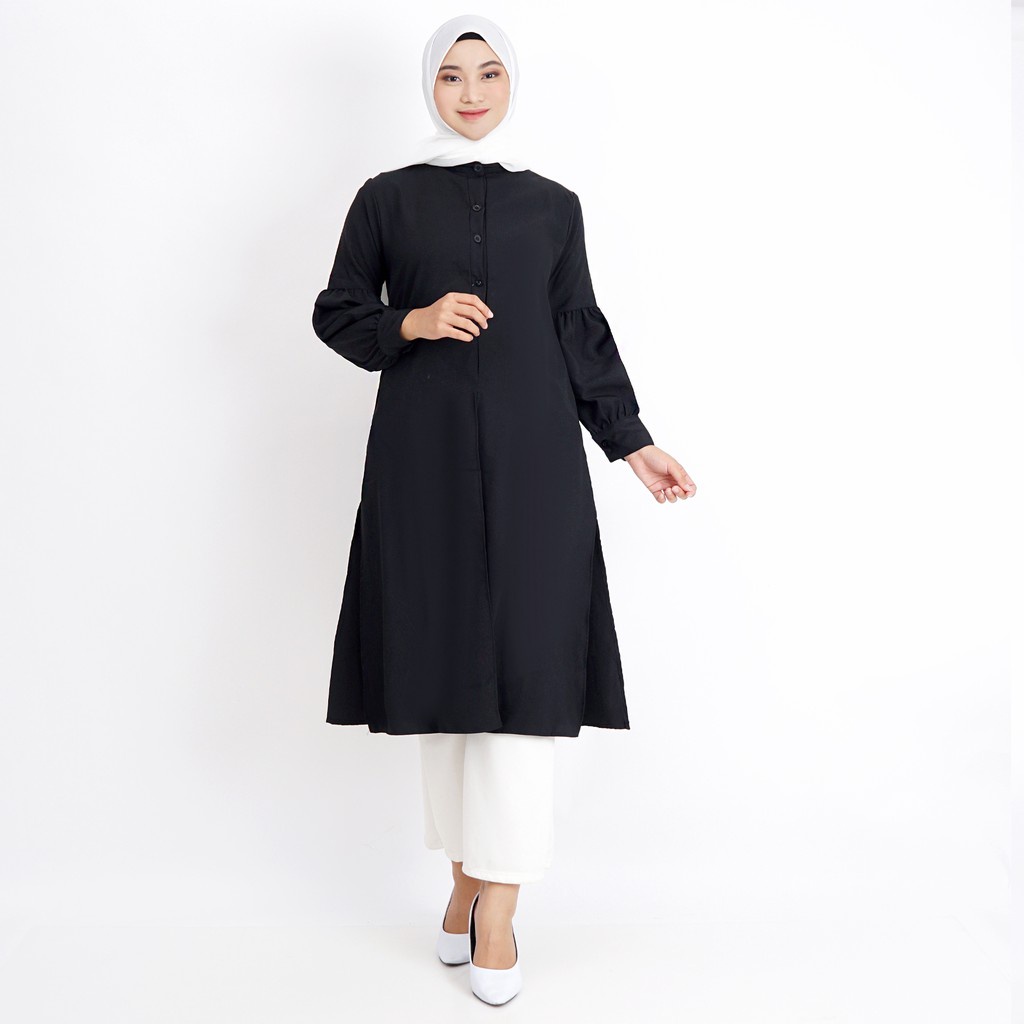 LONG TUNIK POLOSAN WANITA BUSUI 802