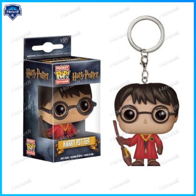 Funko POP Gantungan Kunci Action Figure Harry Potter Hermione Ron Snape Dobby