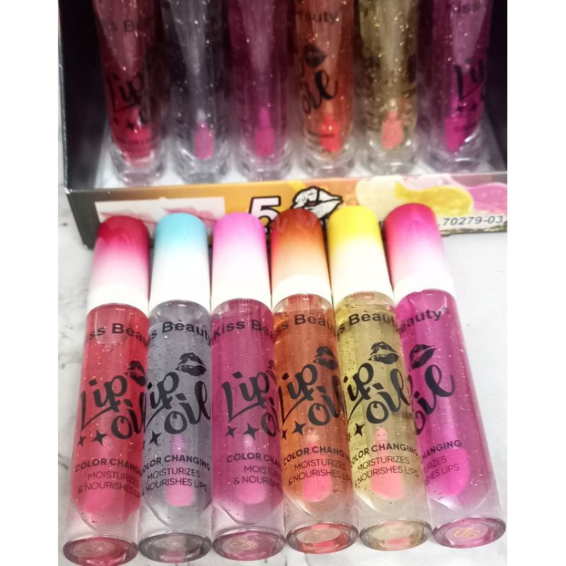 PROMO Perpcs Lip oil kiss beauty color changing Wangi No.70279-03