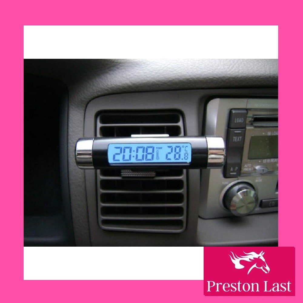 Jam Digital Mobil LED Otomotif Elektronik Digital Clock LED Anak Pria Wanita Murah Kijang Xenia MEJT