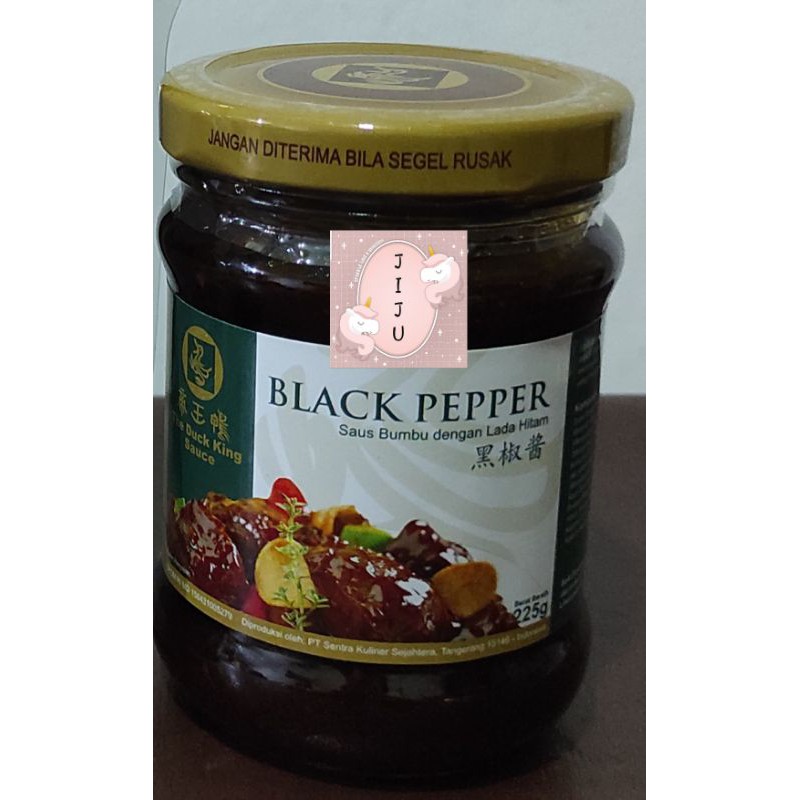 

DUCK KING BLACK PEPPER SAUCE 225gr