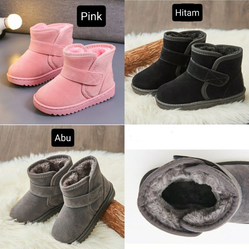 Sepatu Boots Anak Musim Dingin / Waterproof Winter Boots 02