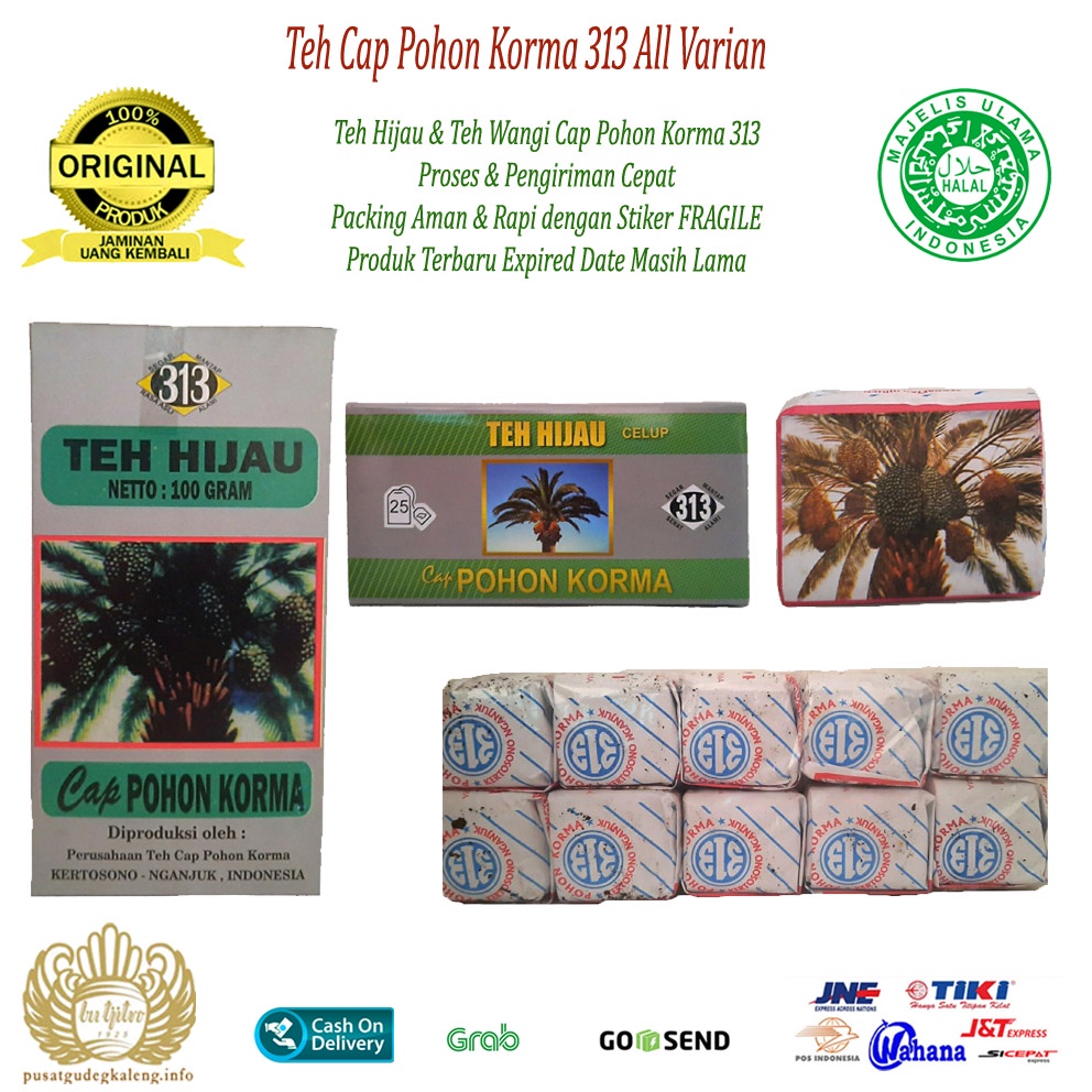 

Teh Cap Pohon Korma 313 All Varian Special Promo
